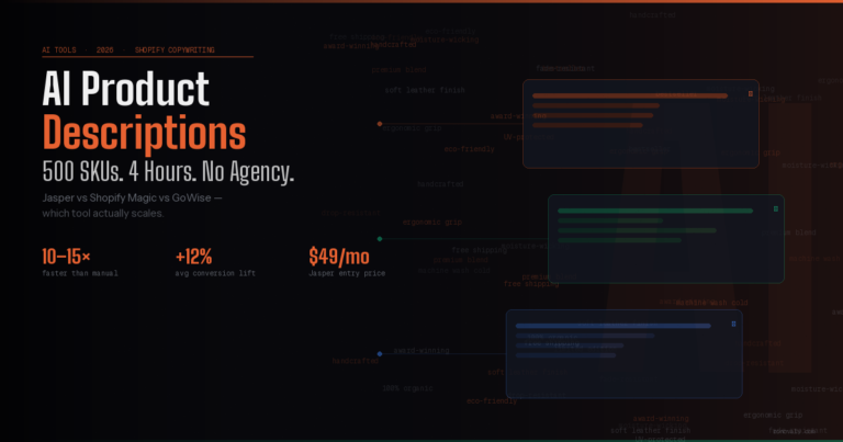 AI Product Descriptions for Shopify: Scale to 500 SKUs Without an Agency